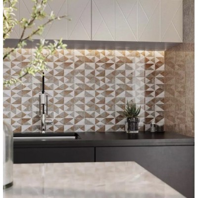 Плитка FMD042 Каприччо серый глянцевый 20x10