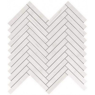 Плитка 9SHD Marvel Bianco Dolomite Herringbone Wall 30,5x30