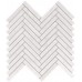 Плитка 9SHD Marvel Bianco Dolomite Herringbone Wall 30,5x30