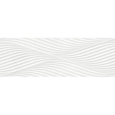 Плитка 40287 Donna White Decor/33,3X100X0,98/R 33,3x100