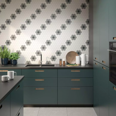 Керамогранит 1328 Агуста бежевый натуральный (30x40 из 12 частей) R10 9,8х9,8