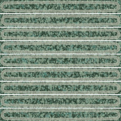 Плитка KMD2SOB006BN Декор чипсет Далия зелёный глянцевый 20x20x0,95