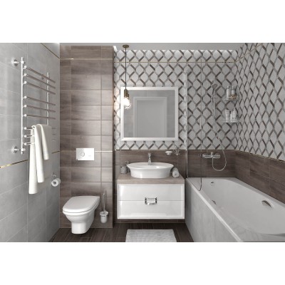 Плитка 08-00-06-2456 Atlas полоски серый 20х40