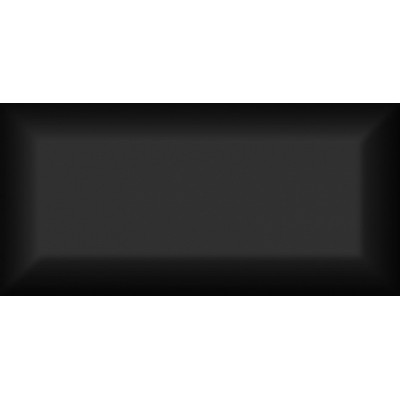 Плитка 16033 Граньяно черный грань 7.4*15