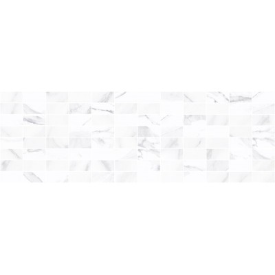 Мозаика MM60126 Декор мозаичный Lord белый 20х60