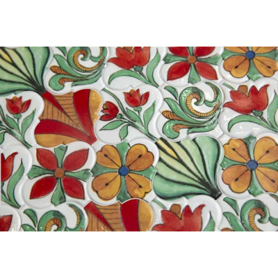 Плитка VT/A312/65000 Декор Авейру 4 глянцевый 6,5х6,5