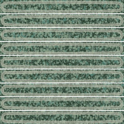 Плитка KMD2SOB006BN Декор чипсет Далия зелёный глянцевый 20x20x0,95