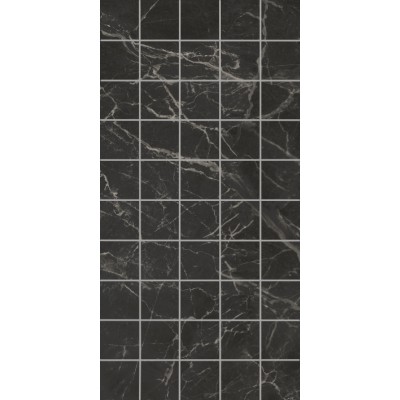 Плитка KMD2PTG004BR Декор чипсет Коррер чёрный глянцевый обрезной 30x60x0,9