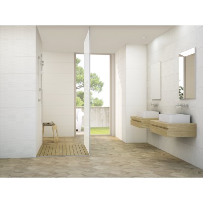 Плитка Albi Blanco Flor 90 31,6x90