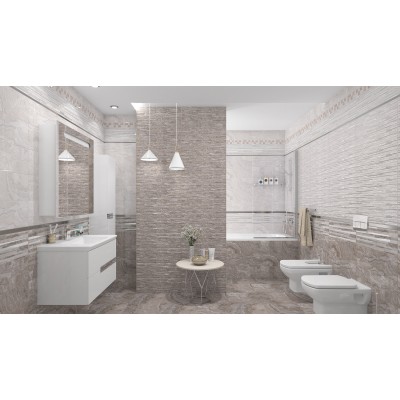 Плитка Marmo коричневый мозаика 17-11-15-1190 20х60