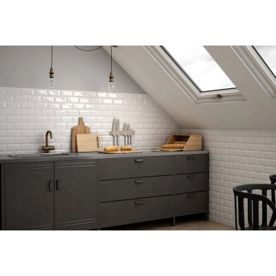 Плитка 21067 London Negro Mate 5x20