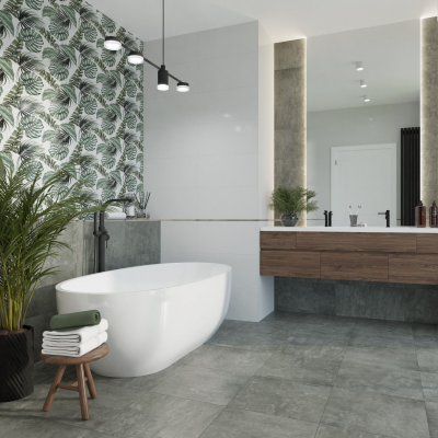 Плитка TP453655D Ликаон Темно-серый 45x45