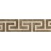 Плитка Saloni brown border 02 7.5*30