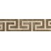 Плитка Saloni brown border 02 7.5*30