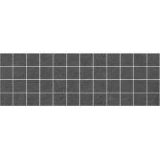 Плитка Декор Story мозаичный чёрный 20х60
