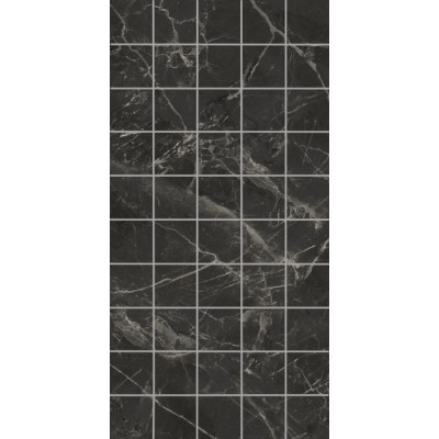 Плитка KMD2PTG004BR Декор чипсет Коррер чёрный глянцевый обрезной 30x60x0,9