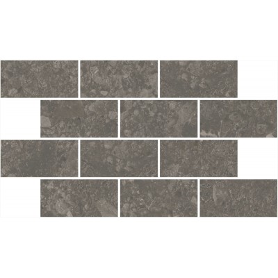 Мозаика DD606320/MM Декор Чеппо ди Гре мозаичный коричневый матовый обрезной 34,6x20x0,9