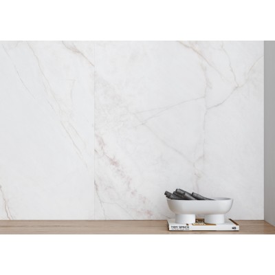 Керамогранит 39495 Dahlia White NT/75,5X151X0,9/C/R 75,5x151