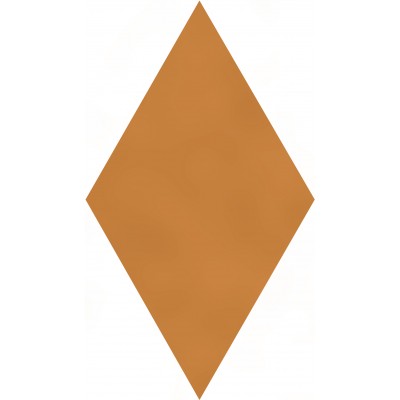 Плитка KMD2SRB006BN Декор Риад оранжевый глянцевый 13,5x7,8x0,9