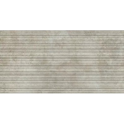 Плитка 8A3C Aix 3D Row Cendre 40x80