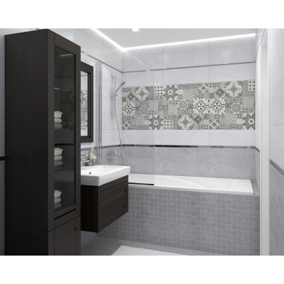 Плитка 60108 Mason серый 20х60