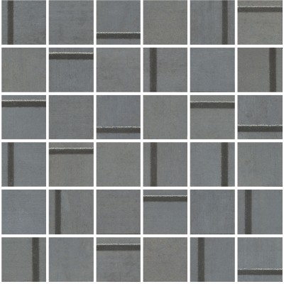 Мозаика MM13131 Декор Гварди 1 мозаичный синий матовый обрезной 30x30x0,9