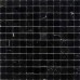 Мозаика PIX245 Nero Marquna из мрамора полированная 23x23 305х305x6