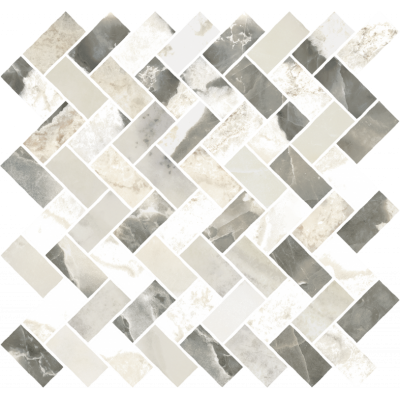 Мозаика 620110000218 Stellaris Dover Light Mosaico Cross Nat 31.5x29.7