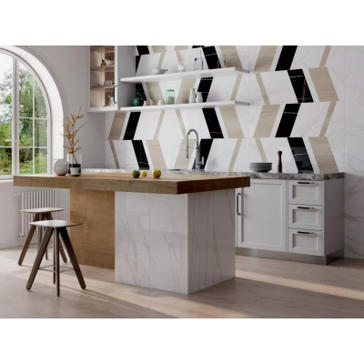 Плитка ID130 Декор Бертран 2 микс 40x120