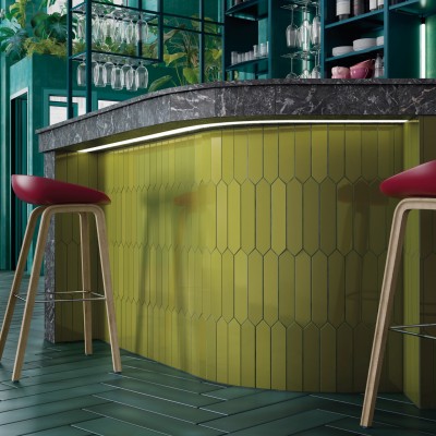 Плитка 25826 Arrow Green Halite 5x25