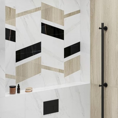 Плитка ID129 Декор Бертран 1 микс 40x120