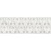 Плитка KMD3STA030BR Декор Тубкаль белый глянцевый обрезной 30x89,5x0,9