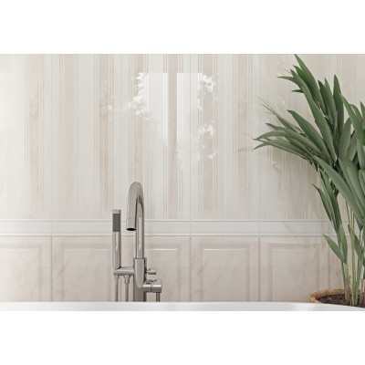 Плитка Lira beige 01 Декор 25x60