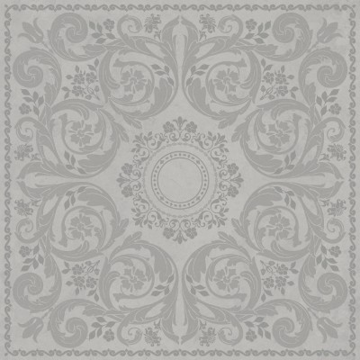 Керамогранит HGD/B592/SG850290R Декор Риальто 2 серый матовый обрезной 80x80x0,9