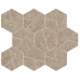 Мозаика A7CW Boost Stone Clay Mosaico Hex 25x28,5