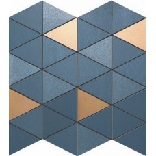 Мозаика 9MDU MEK BLUE MOSAICO DIAMOND GOLD WALL 30,5x30,5