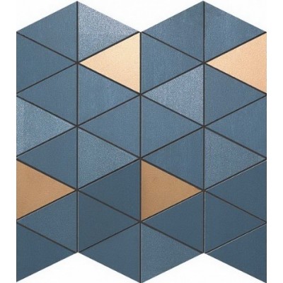 Мозаика 9MDU MEK BLUE MOSAICO DIAMOND GOLD WALL 30,5x30,5