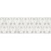 Плитка KMD3STA030BR Декор Тубкаль белый глянцевый обрезной 30x89,5x0,9