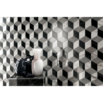 Плитка LVAV Marvel Travertino Silver Alzata 20x30.5