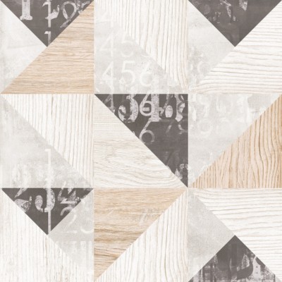 Керамогранит 6246-0049 (6046-0391) Шервуд многоцветный геометрия 45x45