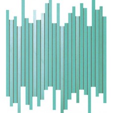 Мозаика 9DLT Dwell Turquoise Mosaico L 30,5X26