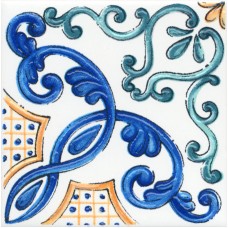 Плитка STG/A487/1146H Вставка Капри майолика 9,8х9,8