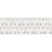 Плитка KMD3STA030BR Декор Тубкаль белый глянцевый обрезной 30x89,5x0,9