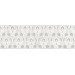 Плитка KMD3STA030BR Декор Тубкаль белый глянцевый обрезной 30x89,5x0,9