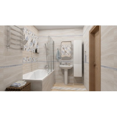 Плитка Вестанвинд декор 1 натуральный 1064-0167 20х60