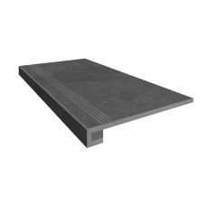 Ступени Комплект Ступень TE04 Terra 33x120 неполированная с бортиком + Подступенок 14.5x120