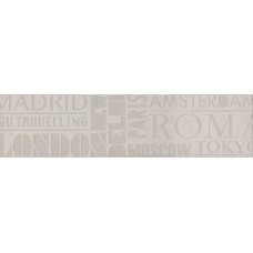 Керамогранит SBD007/DD3186 Про Матрикс белый шрифты 15x60