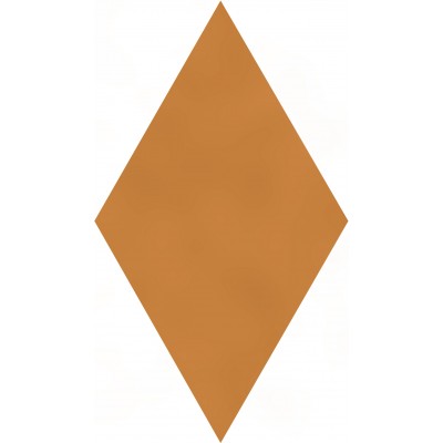 Плитка KMD2SRB006BN Декор Риад оранжевый глянцевый 13,5x7,8x0,9