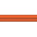 Плитка BLD040 Бордюр Багет Клемансо оранжевый 15x3