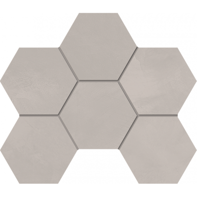 Мозаика Мозаика GF01 Graffito Light Grey Hexagon неполированный 25x28,5